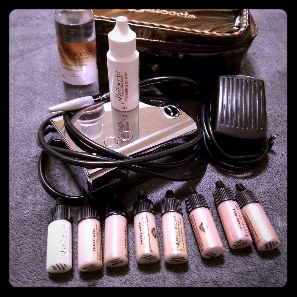Belloccio air brush makeup machine